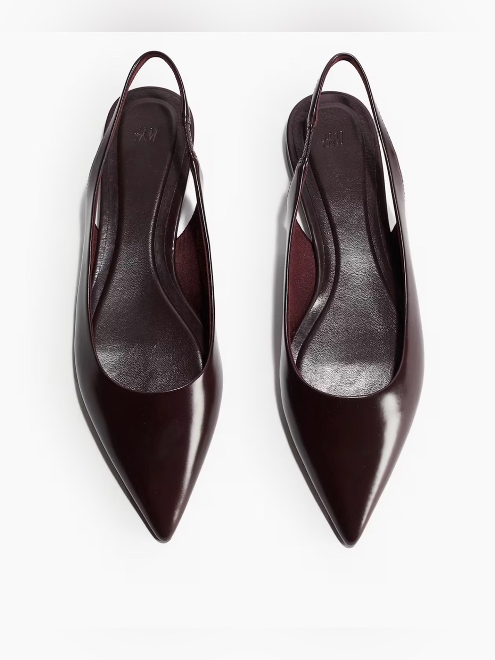 H&M Pointed-Toe Slingback Pumps - Size US 8